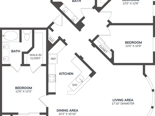 3-Bedroom Apartment at Anara Santa Monica