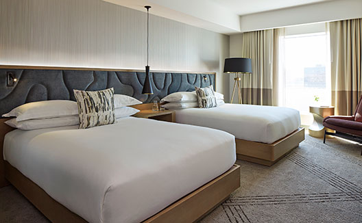 2 Queen Premium Patio at Kimpton Sawyer Hotel