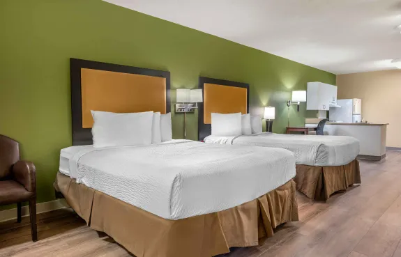 Deluxe Suite — 2 Queen Beds, Sofa Sleeper, Accessible at Extended Stay America Suites Los Angeles — Torrance Blvd.