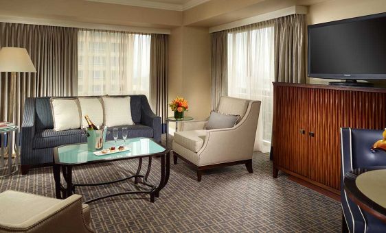 Deluxe Executive Suite - One Bedroom at Omni Los Angeles Hotel at California Plaza