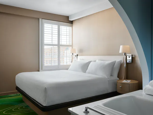 Premier One King Bed at Pasadena Hotel & Pool