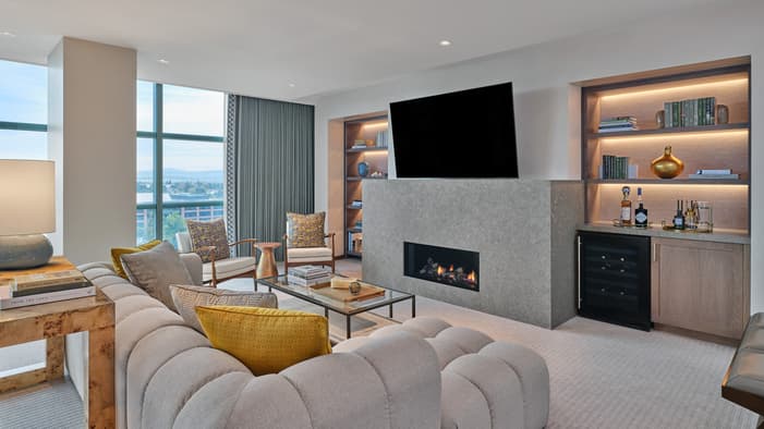 Presidential Suite at Four Seasons Hotel Silicon Valley