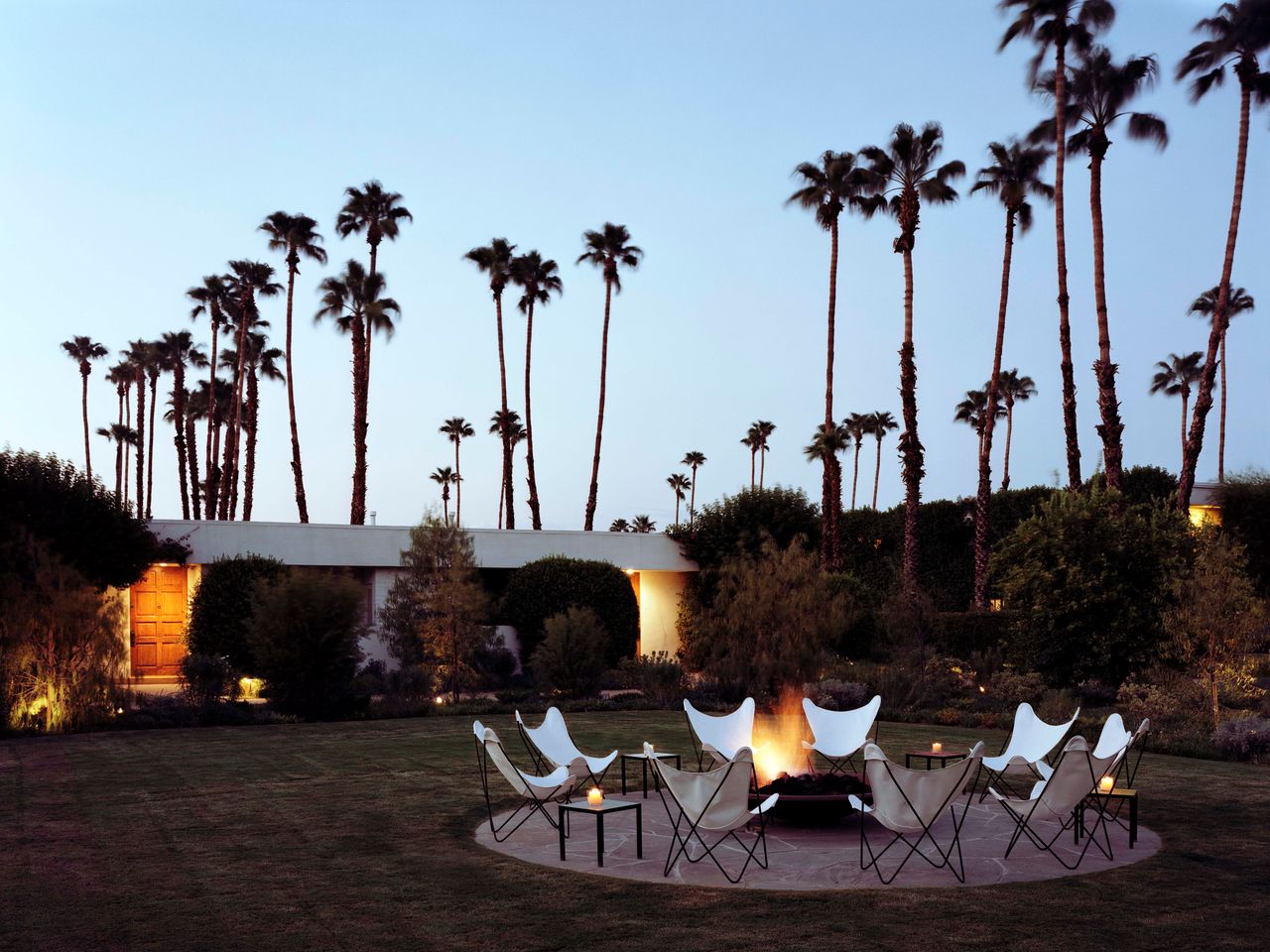Guest Room with Patio at Parker Palm Springs