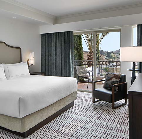 King Suite with Balcony at Bellasera Hotel & Suites