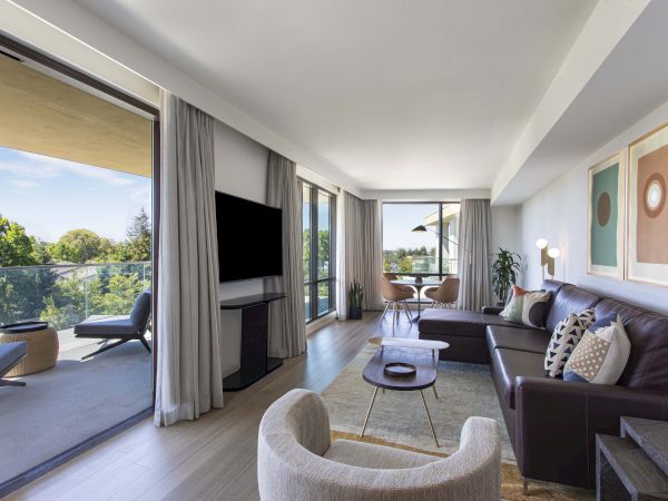 One Bedroom 2 Queen Suite at Hotel Citrine Palo Alto