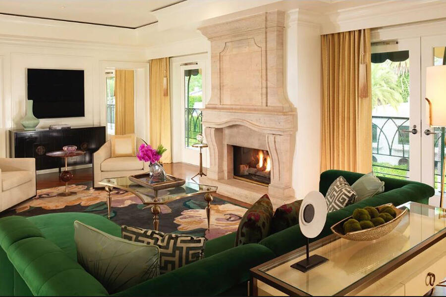 Presidential Suite at The Beverly Hills Hotel