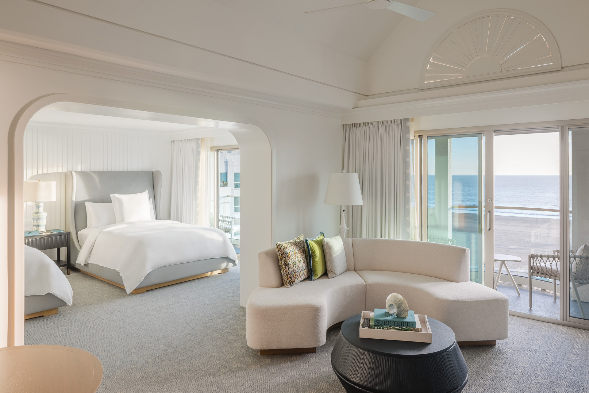 The 720 Oceanfront Two Queens with Balcony at Regent Santa Monica Beach