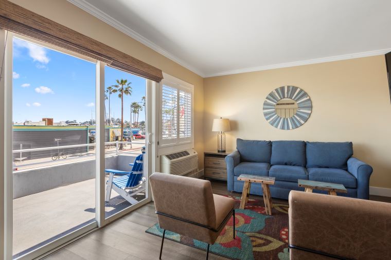 Ocean View Balcony Suite at Beach Street Inn & Suites