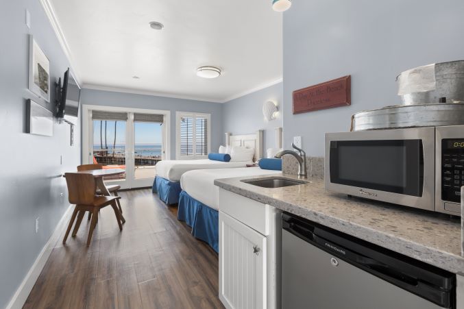 Ocean View Sundeck Room at Beach Street Inn & Suites