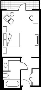 Superior Balcony Room at Four Seasons Hotel Los Angeles at Beverly Hills