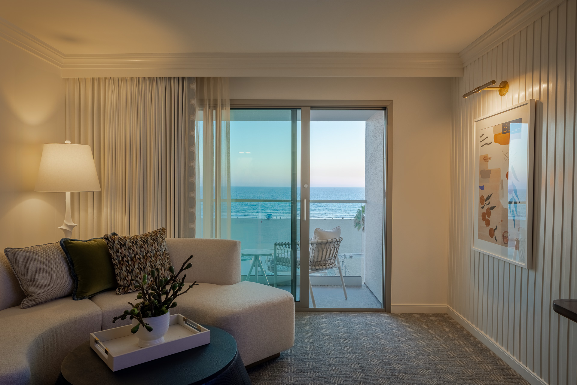 The 720 Oceanfront King with Balcony at Regent Santa Monica Beach